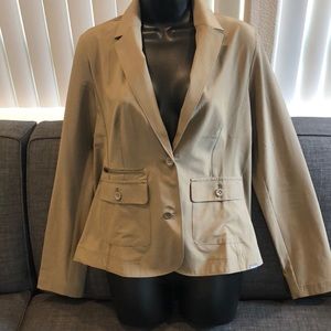 Eddie Bauer Safari Green Blazer Size Small